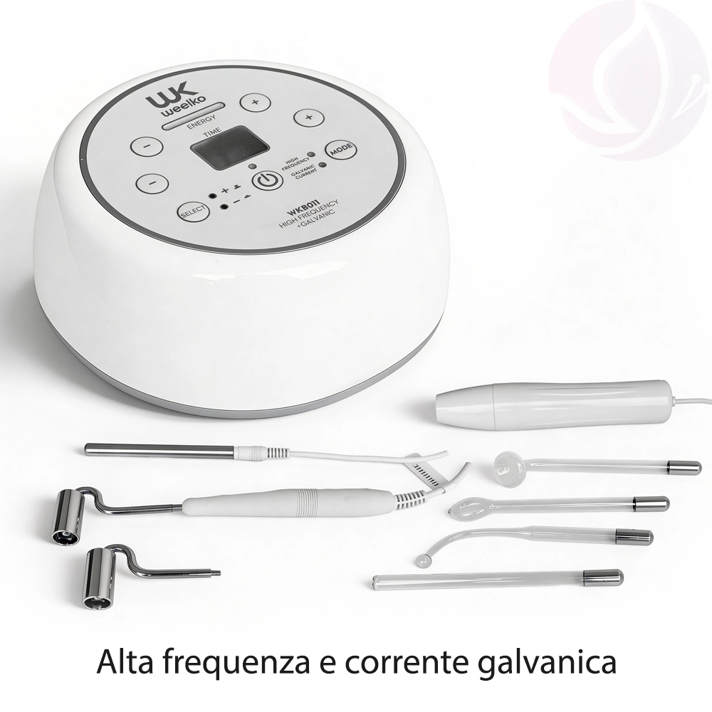 Apparecchiatura Alta Frequenza e Corrente Galvanica Weelko WKB011 Professionale