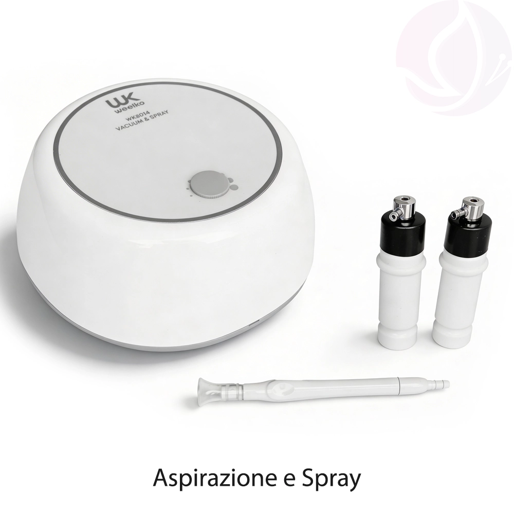 Apparecchiatura Aspirazione e Spray Professionale Weelko WKB014 per Pulizia Viso