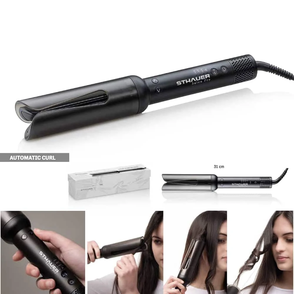 Arriccia Capelli Automatico in Ceramica Tormalina Hair Curler Pro STHAUER