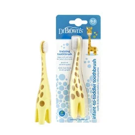 Lo spazzolino da denti giraffa del Dr. Brown 0-3 anni