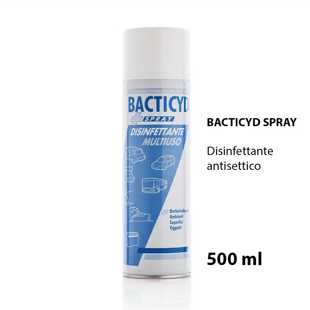 BACTICYD SPRAY Disinfettante antisettico per 500 ml