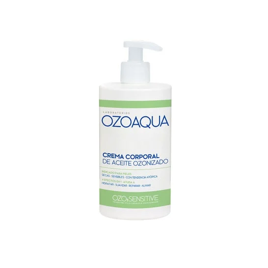 Ozoaqua OzoSensitive Crema Corporale di Olio Ozonizzato 500ml