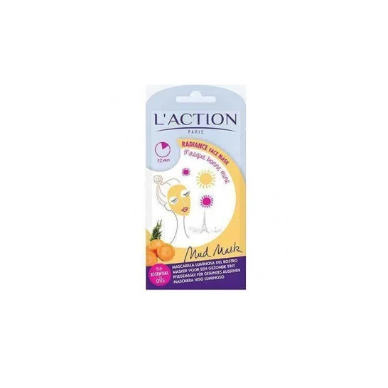 Azione maschera facciale d'azione bagliore sano 15 g