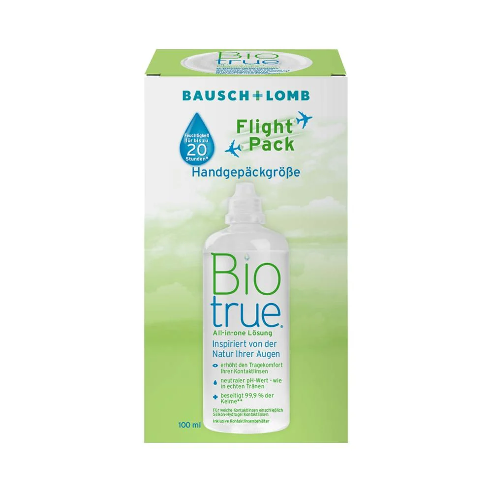 Biotrue Soluzione Multifunzione Lenti 100ml Pacchetto Viaggio