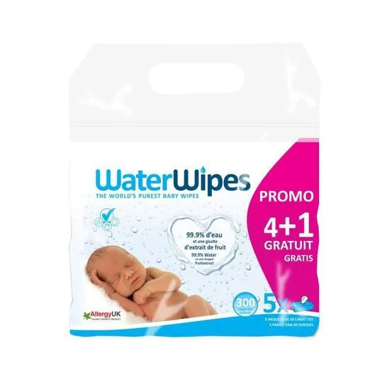 Gilbert Water Wipes Linget Bb 60 X5
