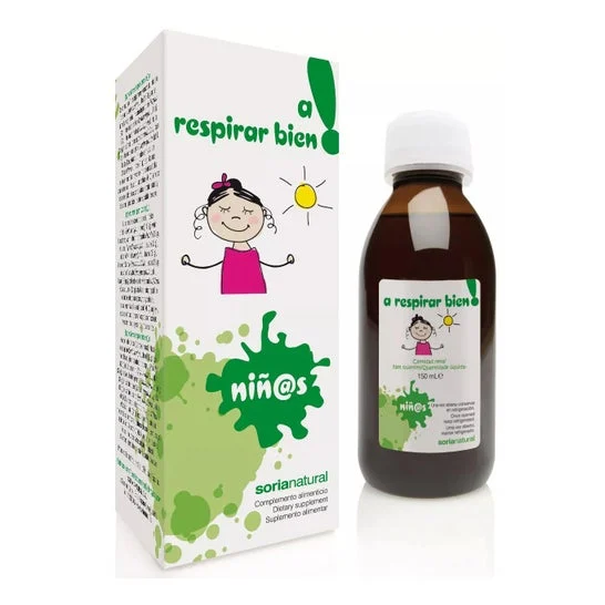Soria naturale sciroppo per bambini per respirare bene 150ml