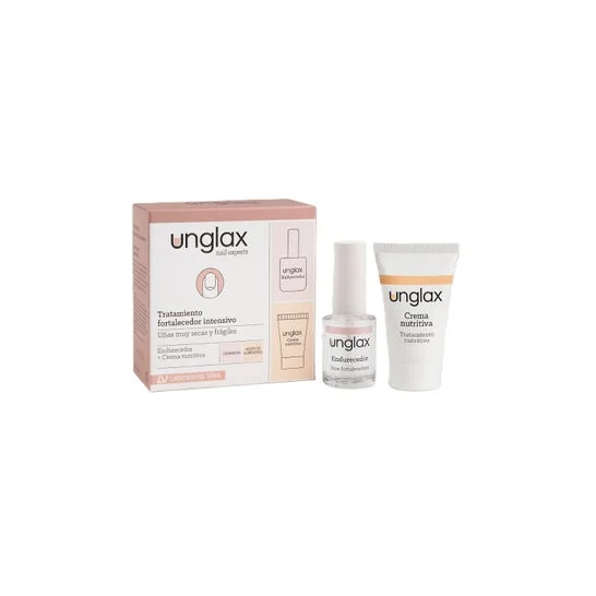 Unglax trattamento unghie crema 15ml + indurente 10ml