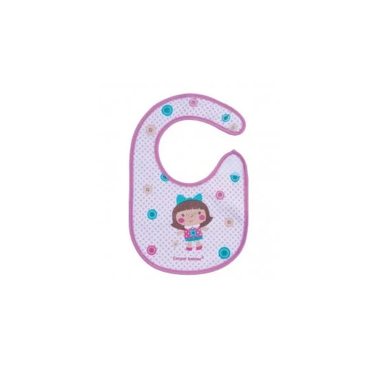 Canpol Bambini Giocattoli Giocattoli Bavaglino di cotone impermeabile