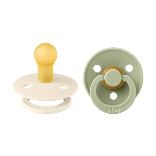 Bibs Succhiotto Ivory Sage 0-6 Mesi Taglia 1 1 Paio