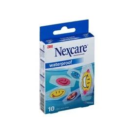 Nexcare Waterproof Tatto Strisce Assortite 10 Unità