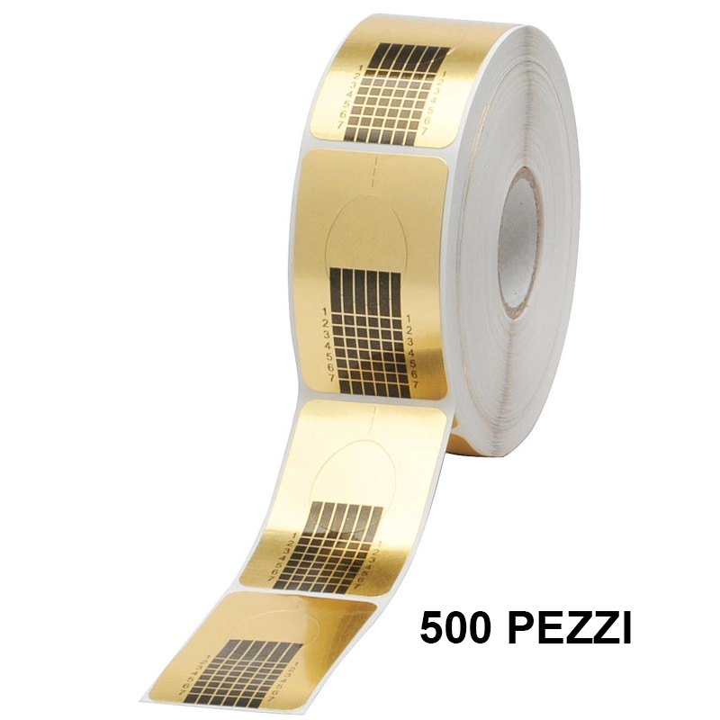 Cartine per Ricostruzione Unghie Sagoma Universale – conf. 500 pz.