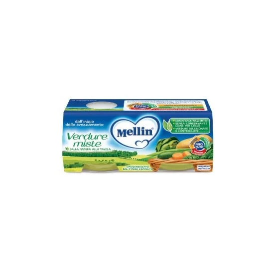 Mellin-Omo Verd Miste 2X80G