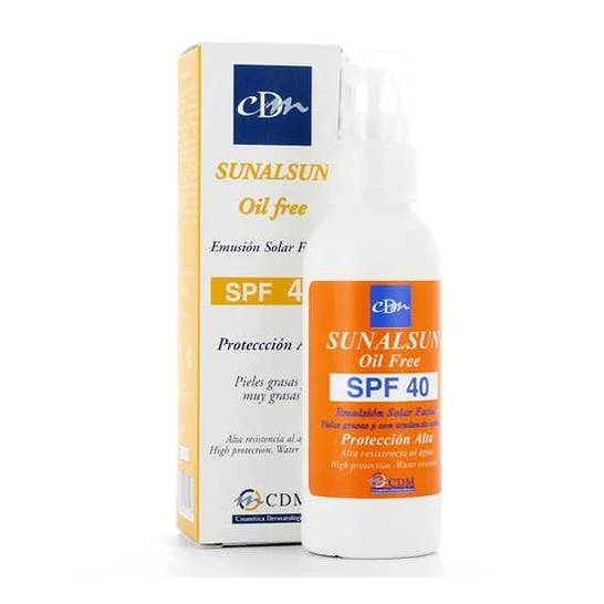 Senza olio Sunalsun SPF40+ 75ml