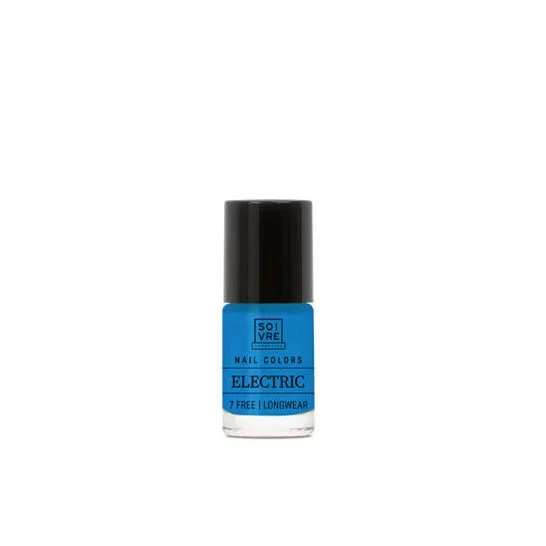 Soivre Cosmetics Nail Colors Fluor Smalto per Unghie Blu Elettrico 6ml