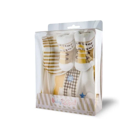 Babyoops Kit nascita 0-6 mesi Beige