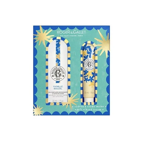 Roger & Gallet Vanille Soleil Set Agua Perfumada + Crema Manos