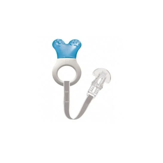 MAM Teether Clip Blu 1pc