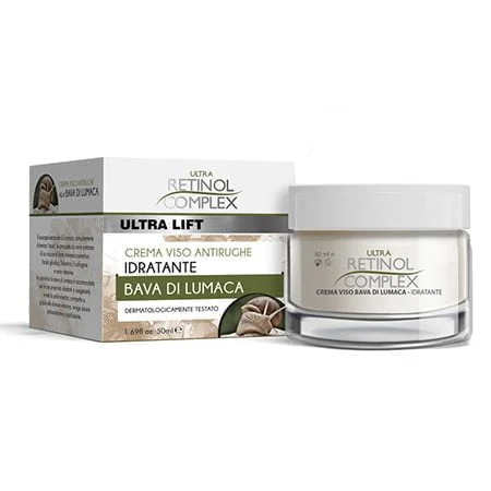 Crema Viso Ultra Lift alla Bava di Lumaca – Retinol Complex – 50 ml