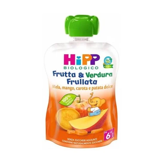 Hipp Fruit & Vegetables Smoothie Apple Mango Carrot Sweet Potato 90g