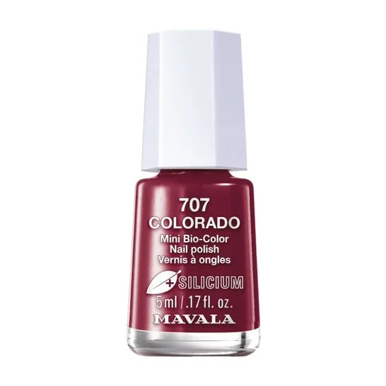 Mavala Mini Bio-Color Nail Polish Silicium 707 Colorado 5ml