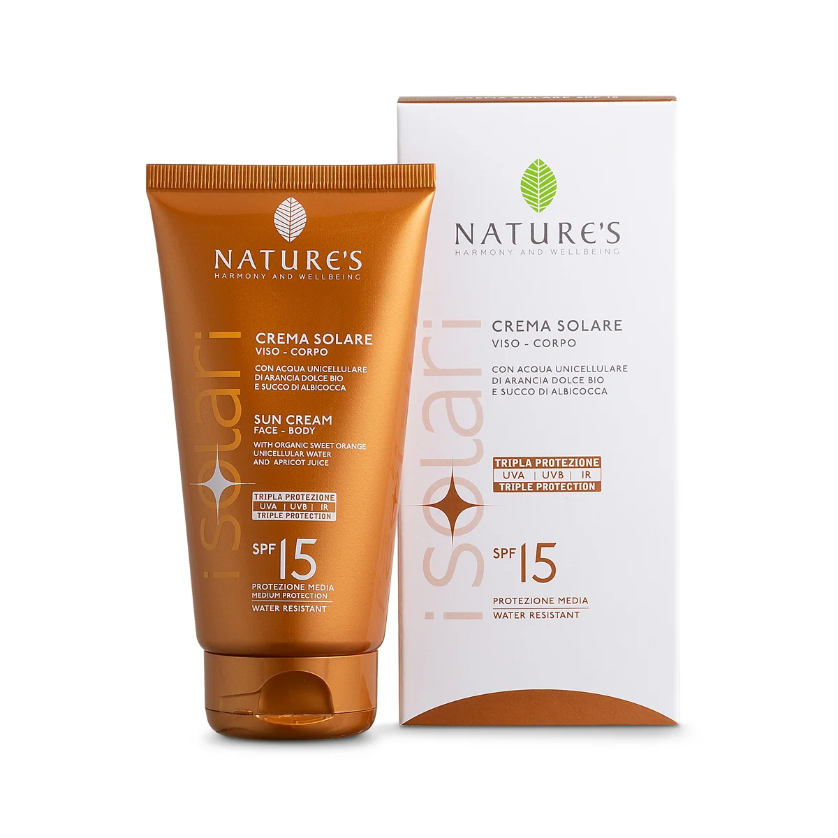 NATURE’S Crema Solare Viso e Corpo SPF 15