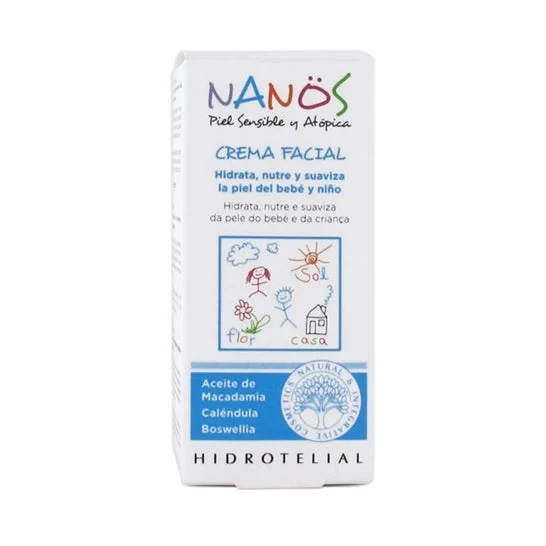 Hidrotelial Nanos Crema facciale Spf30 Pelle sensibile e atopica