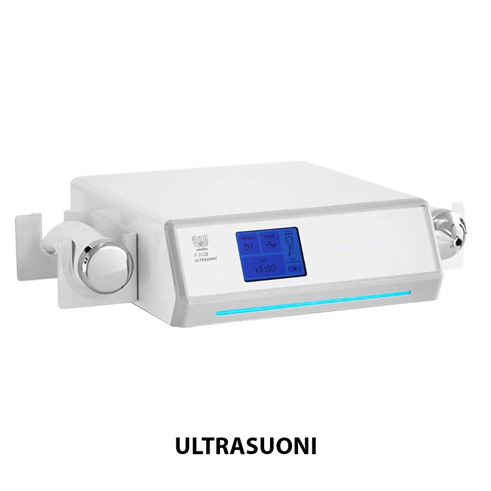 ULTRASUONI APPARECCHIATURA PER TRATTAMENTI FACCIALI E ORBICOLARE Per estetista centro estetico F312B WEELKO