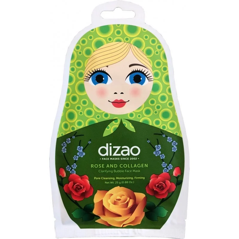 DIZAO Matrioska – Maschera Viso alla Rosa con Collagene