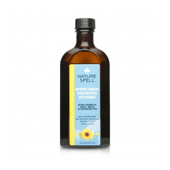 Nature Spell Olio Ricino Semi Neri Giamaicani Vitamina e 150ml