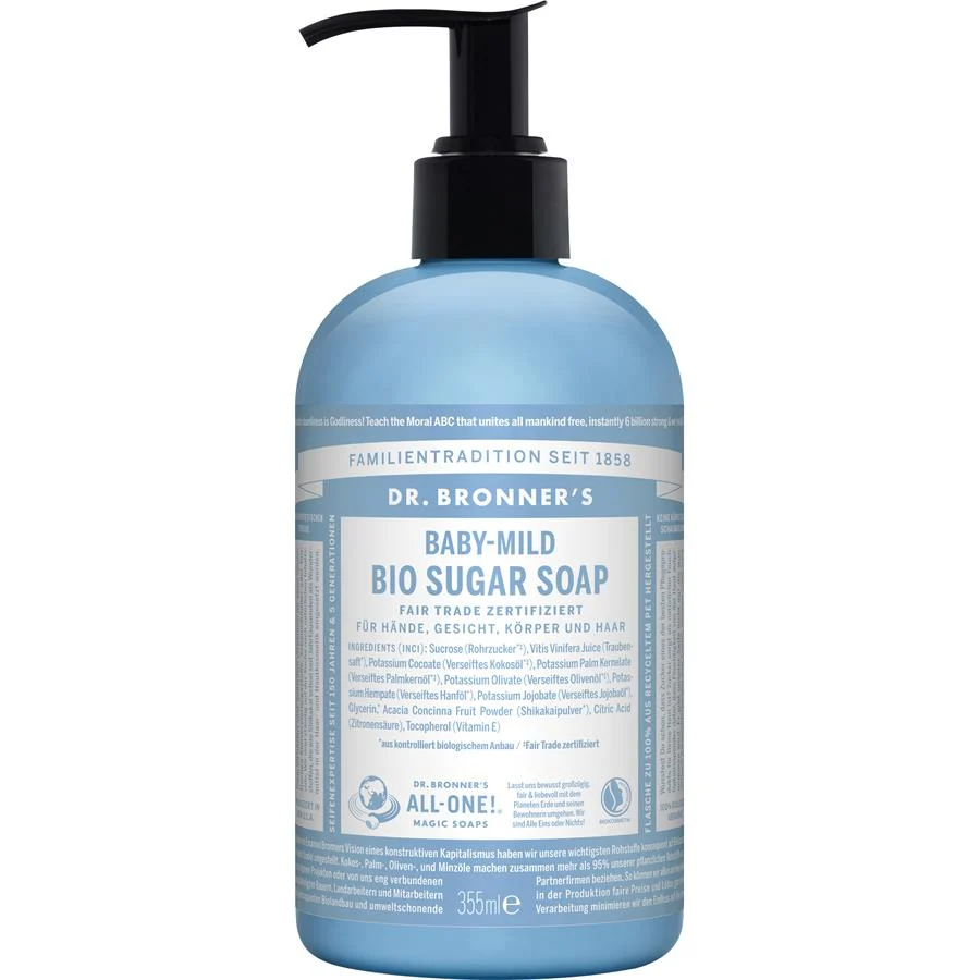 DR BRONNER’S Sugar Soap Baby Mild 355 ml
