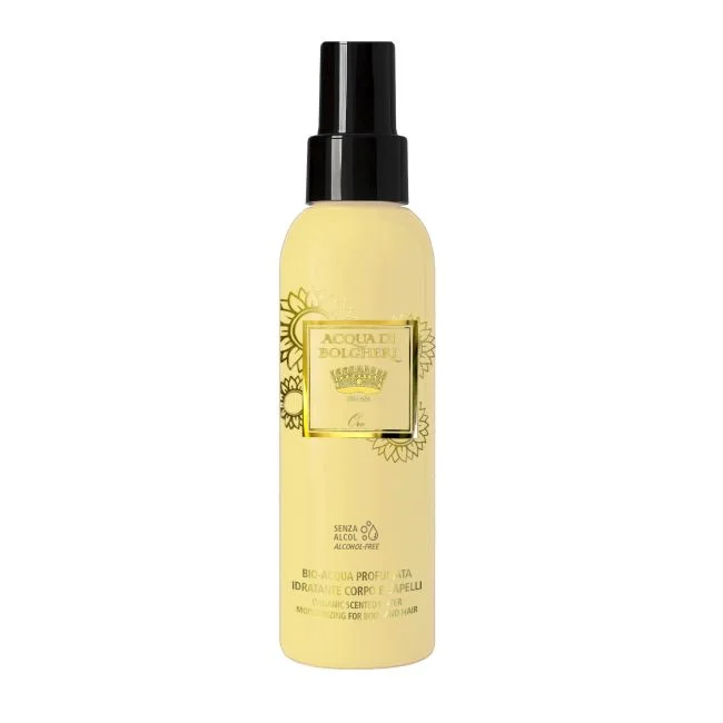 DR TAFFI Acqua di Bolgheri – Bio Acqua Profumata Corpo e Capelli Oro