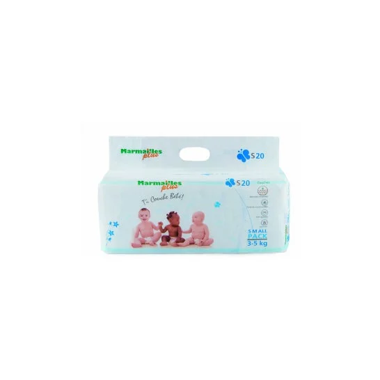 MARMAILLES PLUS pannolini per bambini taglia S (3-5kg) 50 pannolini