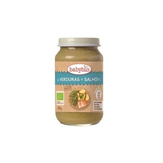BabyBio Menu Tradicion Salmon 200g
