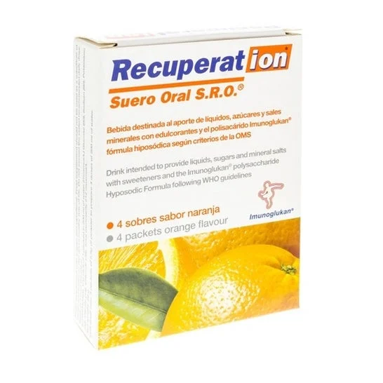 Siero orale di recupero al limone 4 Bustine