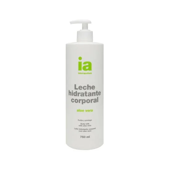Interapothek latte idratante per il corpo aloe vera 750ml