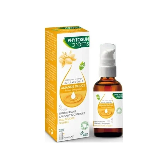 Phytosun Arôms Olio organico di mandorle dolci 50ml