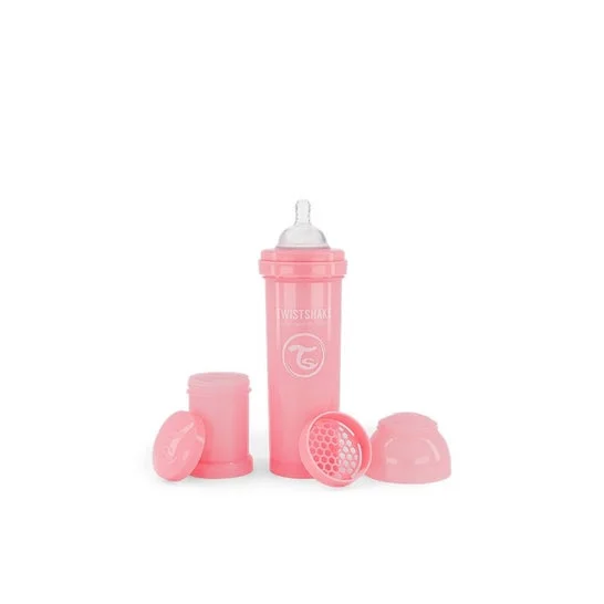 Bottiglia Twistshake Anticolico 330ml Rosa