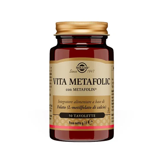Solgar Vita Metafolic con Metafolin 50 tavolette