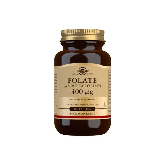 Solgar Folato como Metafolin 400mcg 100 tavolette