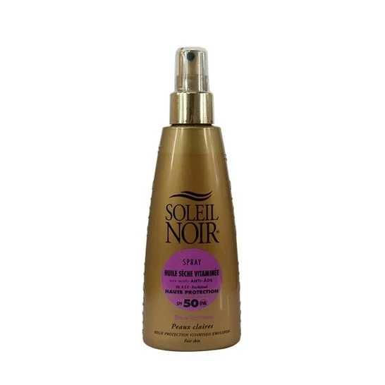 Soleil Noir Huile Sèche Vitaminée Spf50 150ml