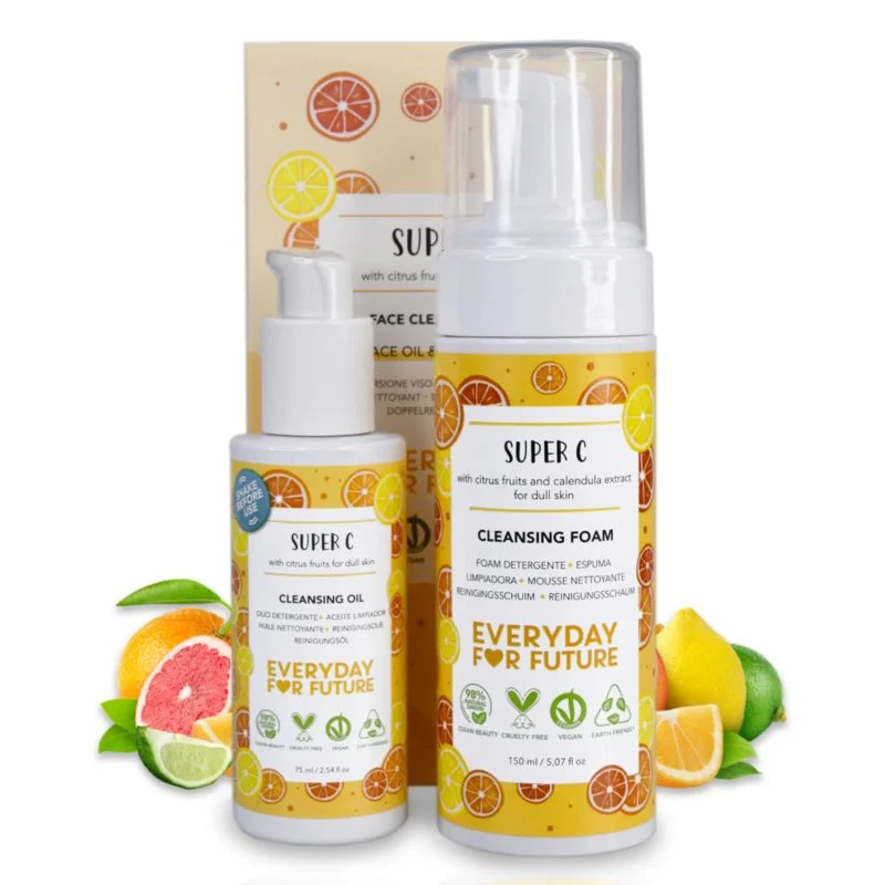 EVERYDAY FOR FUTURE Super C – Kit Doppia Detersione