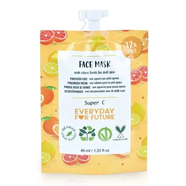 EVERYDAY FOR FUTURE Super C – Maschera Viso Illuminante