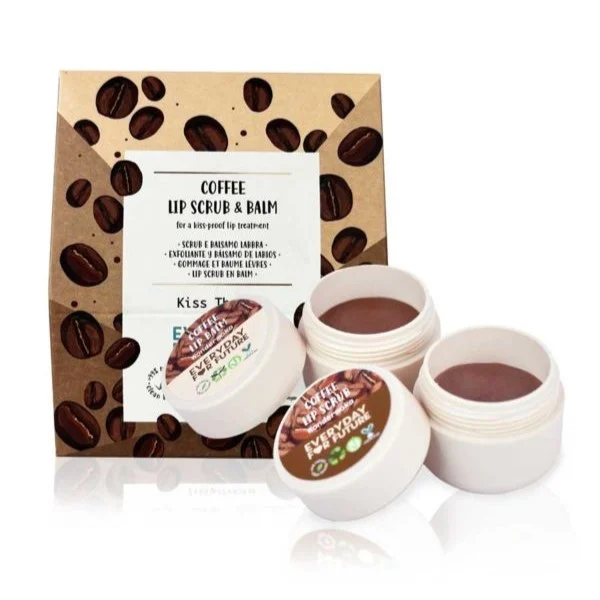 EVERYDAY FOR FUTURE Wondermoka – Kiss Therapy Lip Scrub & Balm