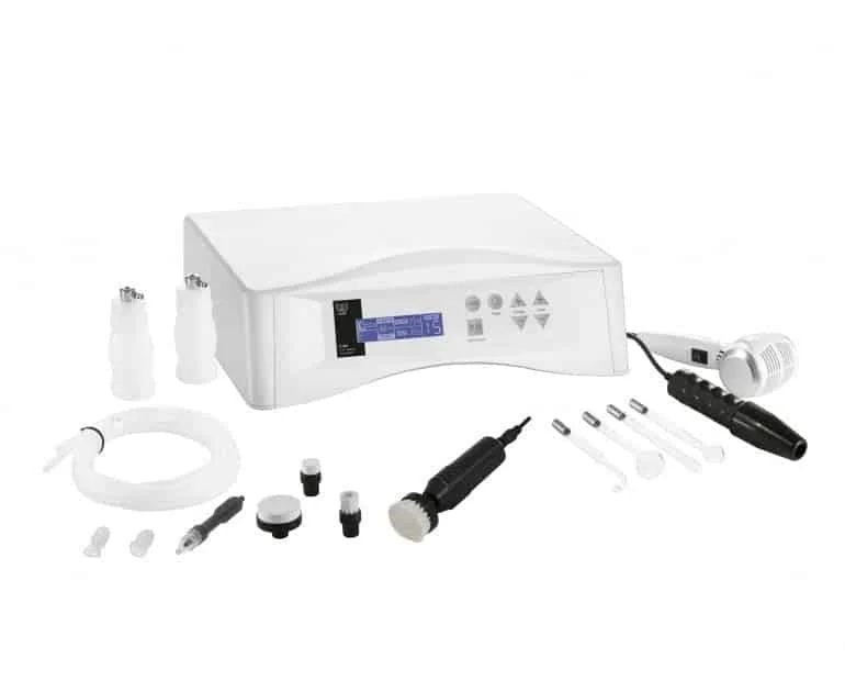 Strumento di bellezza per centri estetici 4 funzioni martello freddo-caldo alta frequenza spazzole rotanti e vacuum-spray F331 WEELKO