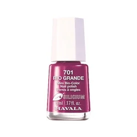 Mavala Mini Bio-Color Nail Polish Silicium 701 Rio Grande 5ml