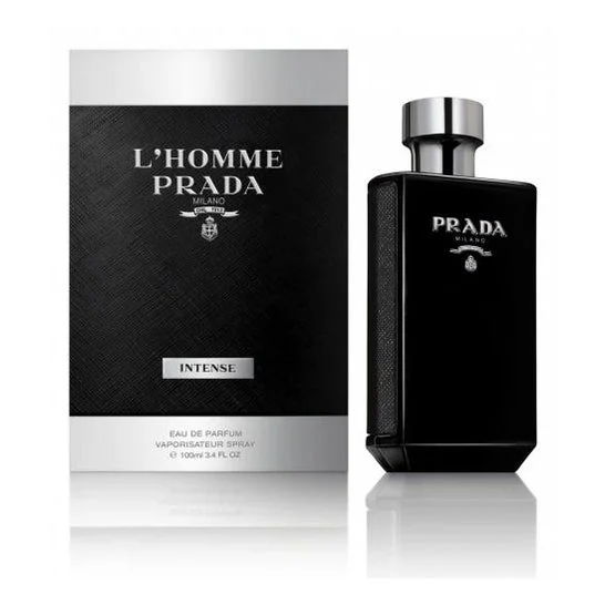 Prada Homme Eau De Parfum 100ml Vaporizzatore Intenso Eau De Parfum 100ml