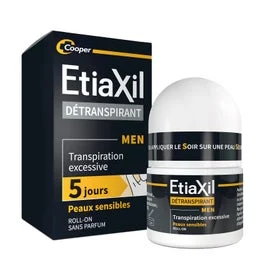 Etiaxil Men Détranspirant Traspirazione Eccessiva Pelli Sensibili Roll-On 15ml