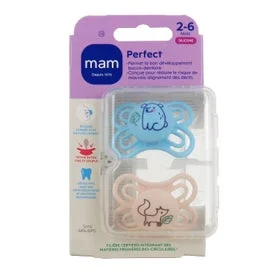 Mam Perfect Chupete Anatómico Silicona 2-6M 2uds