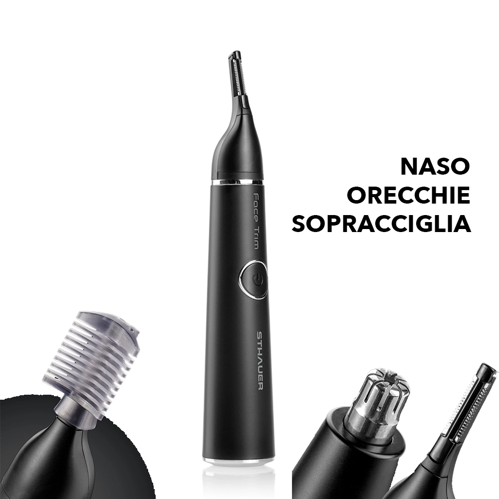FACE TRIM – Rifinitore Professionale per Naso, Orecchie e Sopracciglia Sthauer