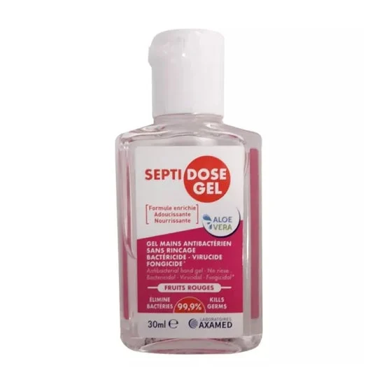 Septidose Gel Idroalcolico Aloe Frutti Rossi 30ml